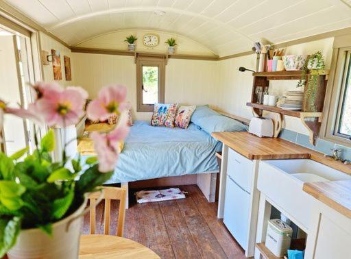 Pen Bryn Shepherd Hut Hay-On-Wye Exterior foto
