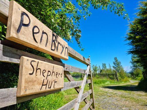 Pen Bryn Shepherd Hut Hay-On-Wye Exterior foto